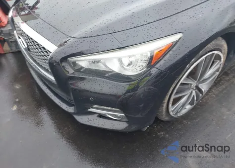 2015 Infiniti Q50 Premium from USA, damaged, VIN JN1BV7AR6FM399002